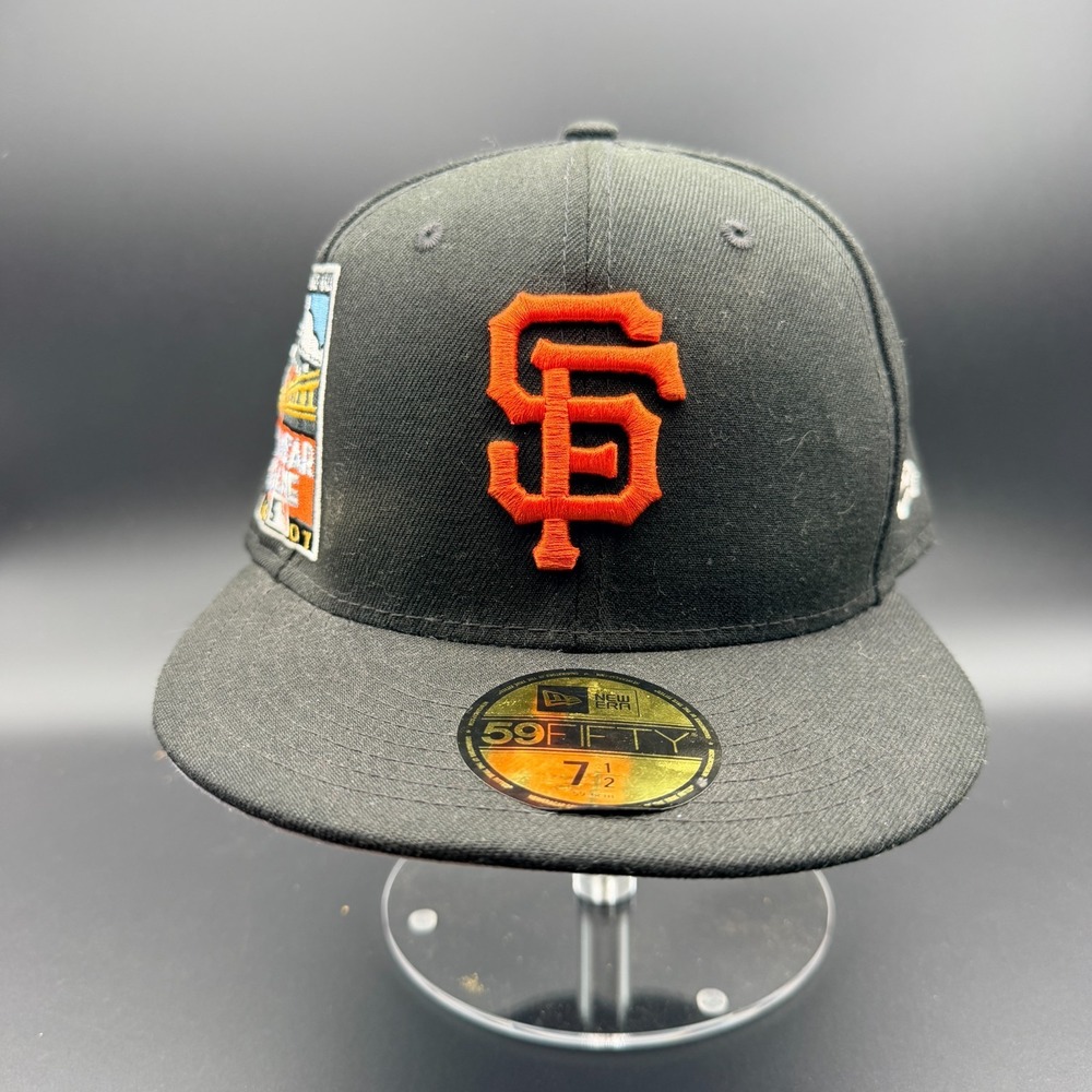 New Era 59FIFTY San Francisco Giants MLB All-Star Game Mens 7.5 Black Fitted Hat